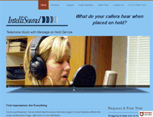 Tablet Screenshot of intellisound.net